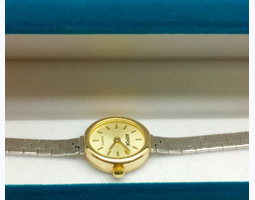 Женские часы ARPOR(Швейцария) на браслете из белого золота