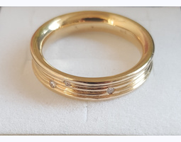 Золотое кольцо с бриллиантами 585/14 k