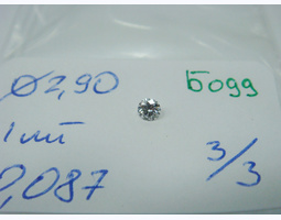 лот#Б099 бриллианты Ø2,90/1шт/0,087ct