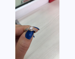 Кольцо с бриллиантом 0.62 ct.3/3