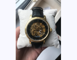 Часы Epos 3390 с автоподзаводелй и механизм скелетон из золота и др.камни