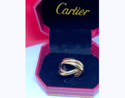 Золотое кольцо Cartier оригинал