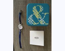 Наручные часы FOSSIL ES4001 (Georgia Mini Indigo-Dyed Leather Watch)