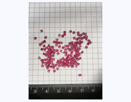 Рубины pinkish red 12,6 cts -156 штук 2,2 мм