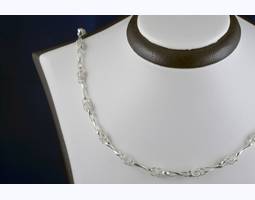 Серебряная цепочка Meridian 925 пробы плетение &quot;Орех на восьмерке&quot; 50 размер (5008500)