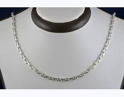 Серебряная цепочка Meridian 925 пробы плетение &quot;Якорь&quot; 55 размер (5006/12550)