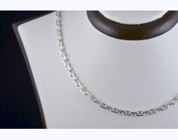 Серебряная цепочка Meridian 925 пробы плетение &quot;Якорь&quot; 60 размер (5006600)