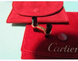 Запонки Cartier со сменными камнями золото 750 пробы