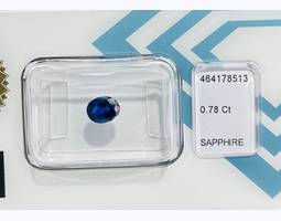 Сапфир, синий (глубокий), 0.78 к