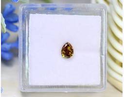 Діамант 0.46 ct шоколадного кольору