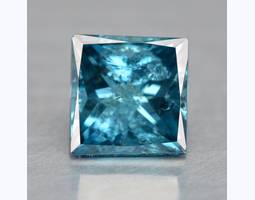 Натуральный синий бриллиант весом 0.19 ct 3.24 x 3.13 x 2.18mm