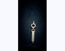 Кулон золотой с 53 бриллиантами