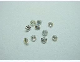 лот#а12 бриллианты Ø1,70-1,80-10шт-0,22ct